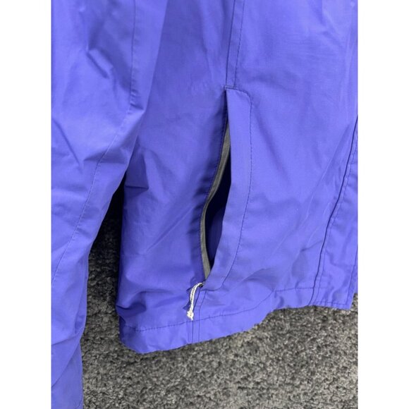 Eddie Bauer Windbreaker Jacket Womens Medium Purple Thermal Lined Weatheredge - Picture 4 of 16